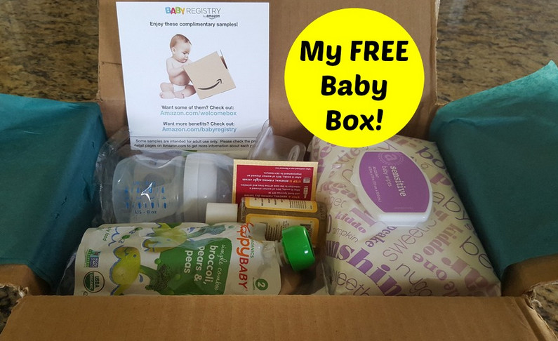 Amazon Baby Gift Box
 Free Amazon Baby Registry Wel e Box