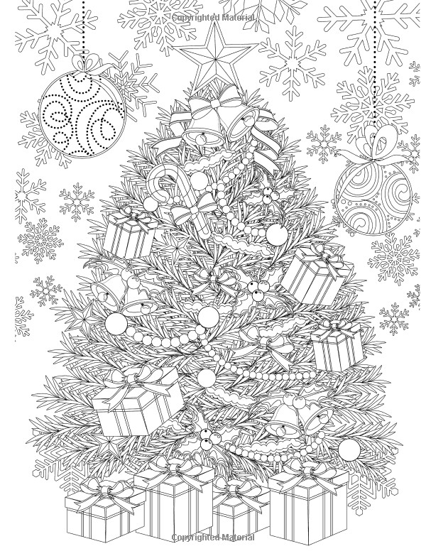 Amazon Coloring Books Adults
 Adult Coloring Book Magic Christmas for Relaxation