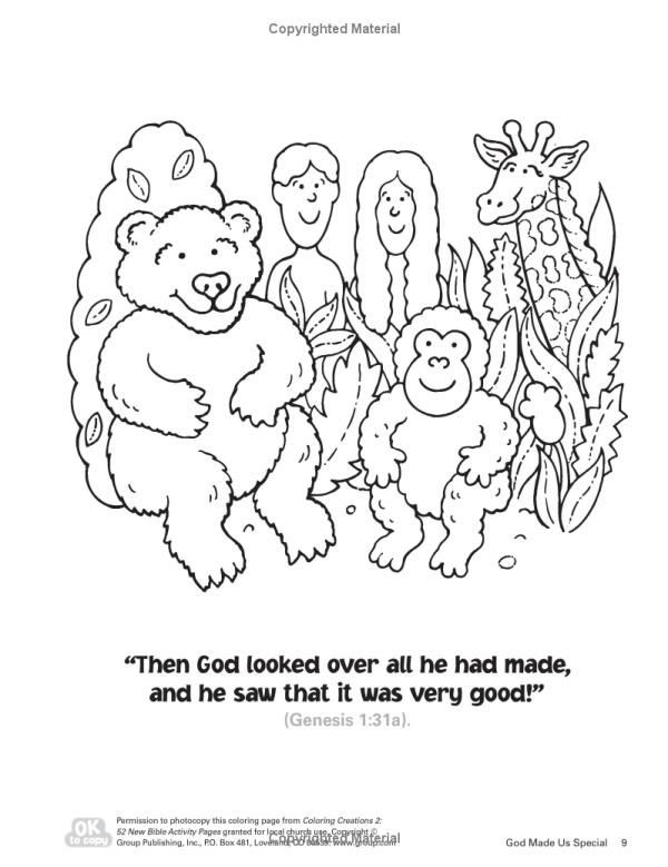 Amazon Coloring Books For Kids
 Coloring Creations 2 52 Bible Activity Pages Group