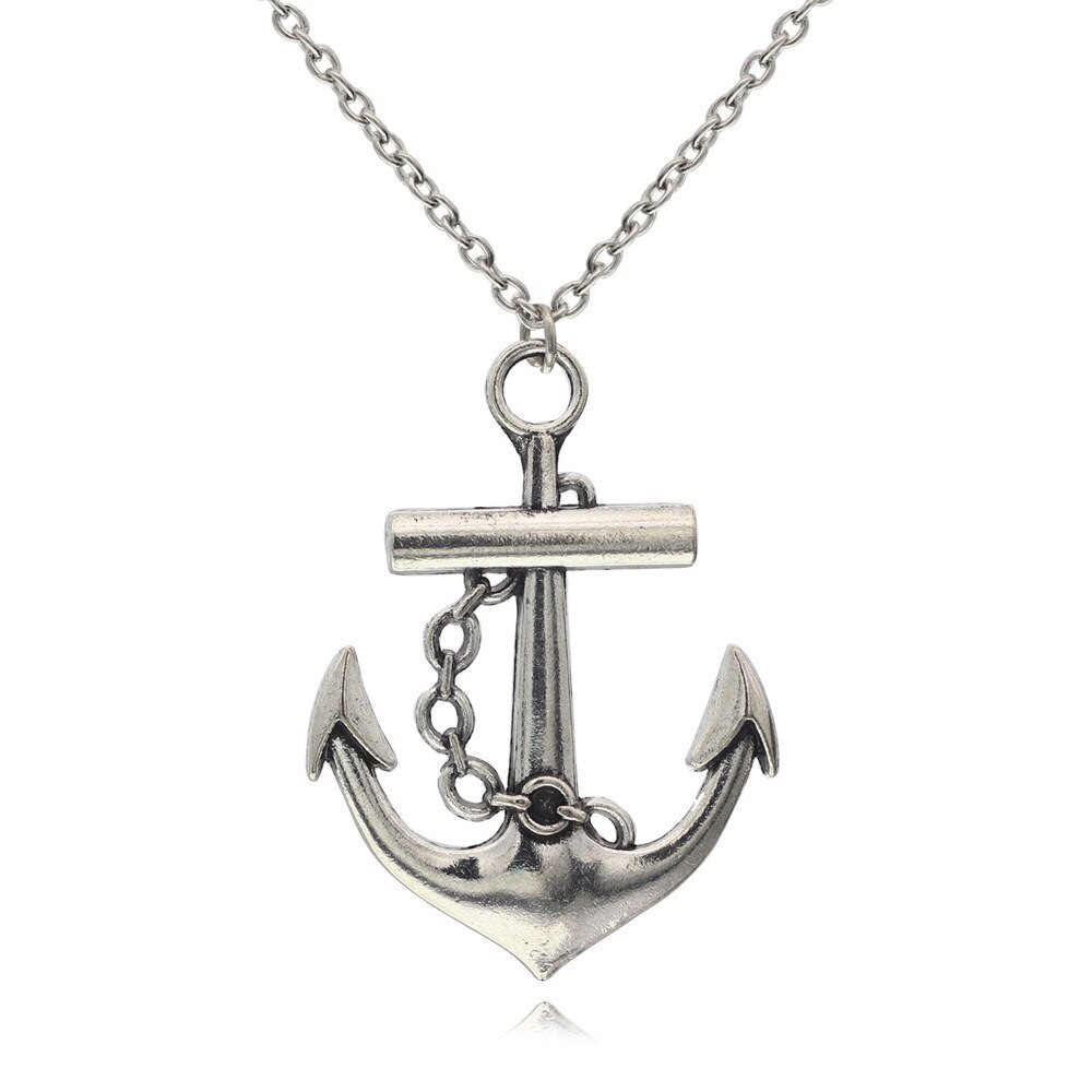 Anchor Necklace Womens
 Women s Jewelry Vintage Silver Retrol Style Love Anchor