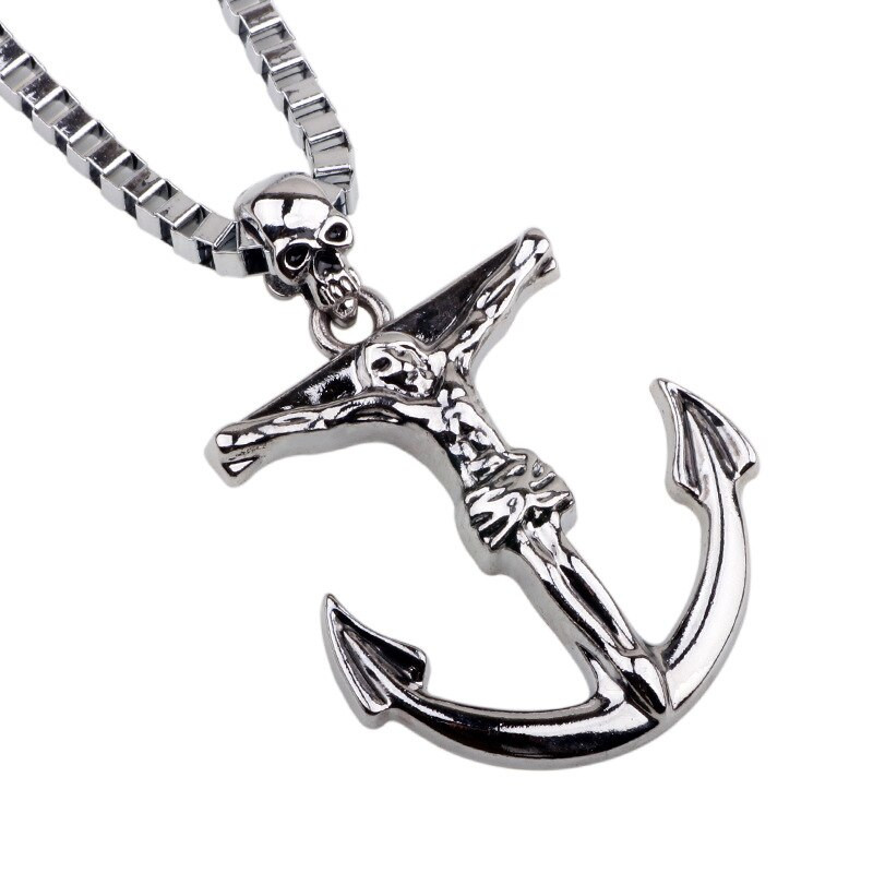 Anchor Necklace Womens
 Sterling Silver Anchor Pendant Necklace the devil necklace