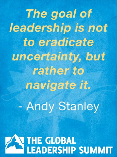 Andy Stanley Leadership Quotes
 Leadership quote by Andy Stanley