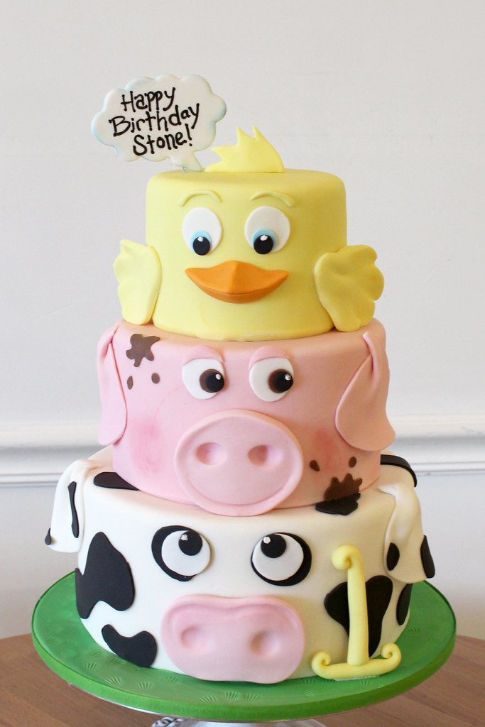 Animal Birthday Cakes
 Baby Themed Cakes