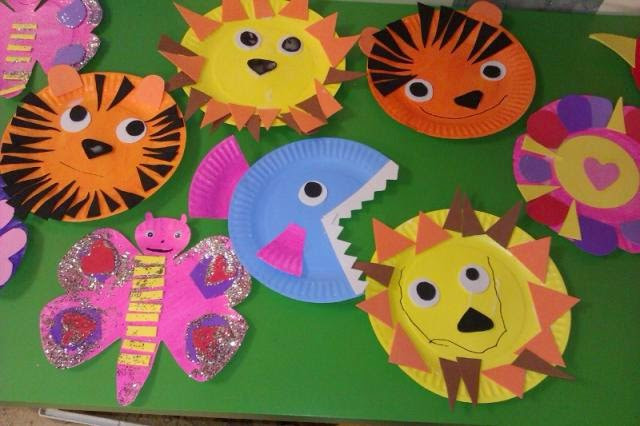 Animals Crafts For Kids
 paper plates animal craft for kids Art Craft Gift Ideas