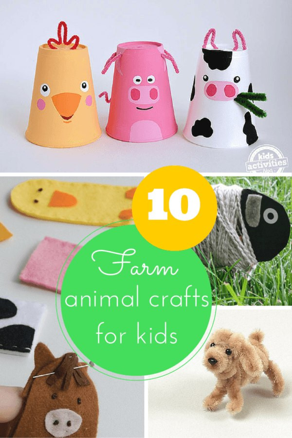 Animals Crafts For Kids
 10 fun farm animal crafts for kids