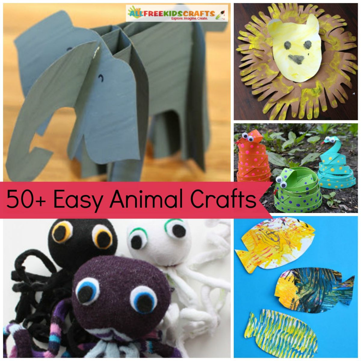 Animals Crafts For Kids
 61 Preschool Animal Crafts and More