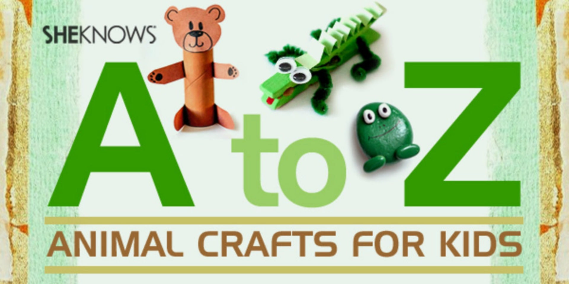 Animals Crafts For Kids
 Animal crafts you can make with your kids