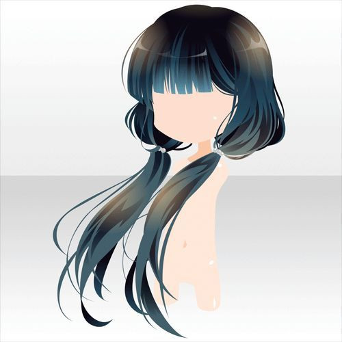 Anime Girl Long Hairstyles
 Pin on Anime hair