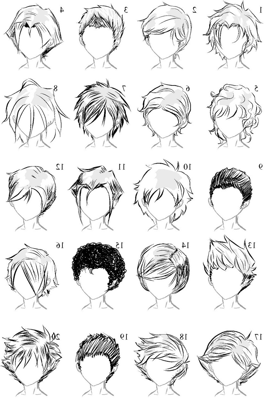 Anime Guy Hairstyles Drawing
 Male Anime Hairstyles Drawing at PaintingValley