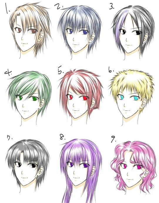 Anime Haircuts Male
 Male Hair by xmallowYUM on DeviantArt