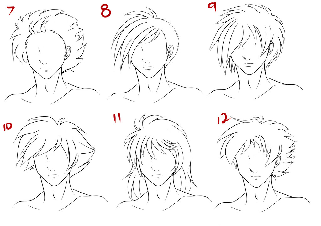 Anime Hairstyle Male
 Anime Male Hair Style 2 by RuuRuu Chan on DeviantArt