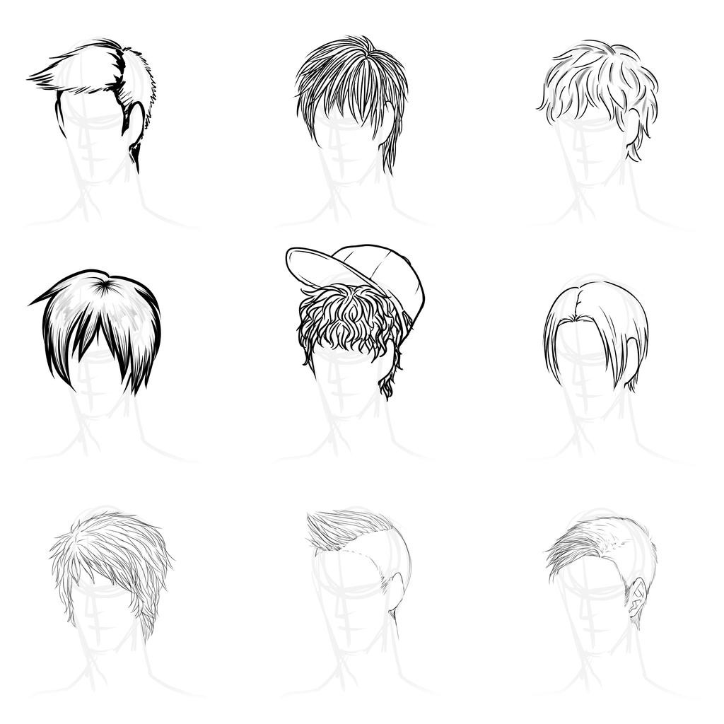92 gallery Cool Anime Hairstyles Boy for Oval Face