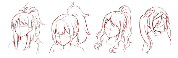 How To Draw Pigtails Anime