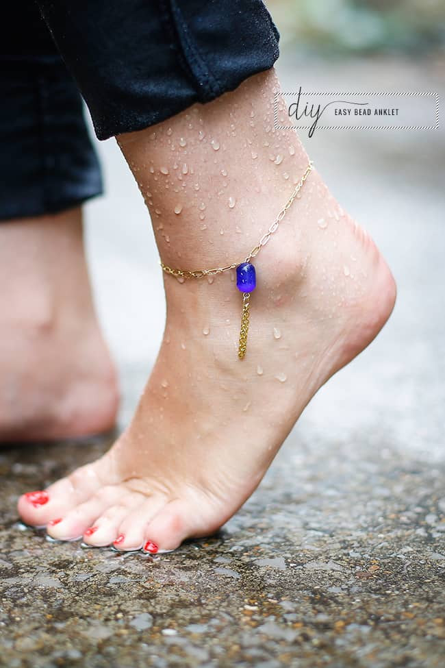 Anklet Bracelet
 Easy Bead DIY Anklet