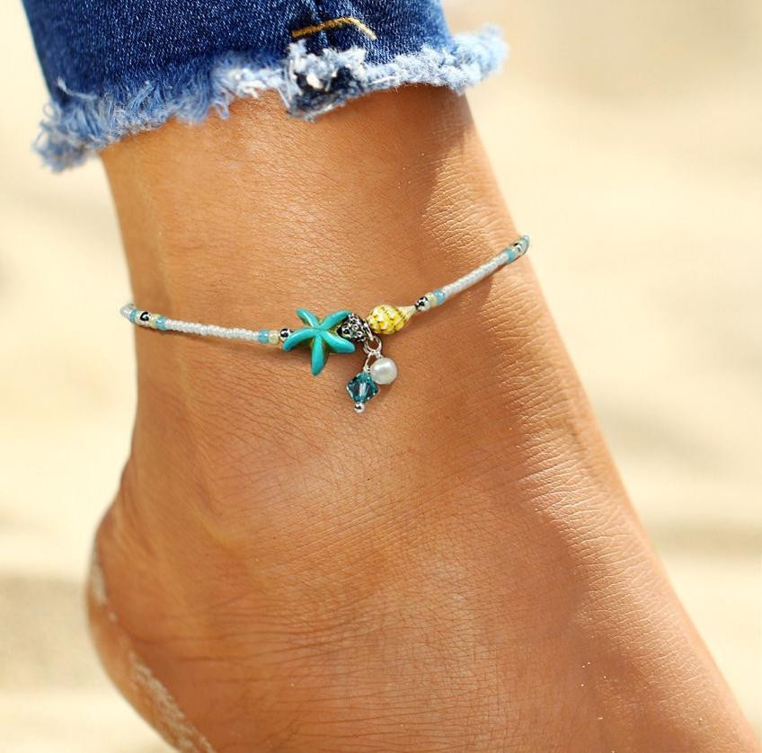 Anklet Bracelet
 Starfish Anklet For Women – Surf Sun Sea