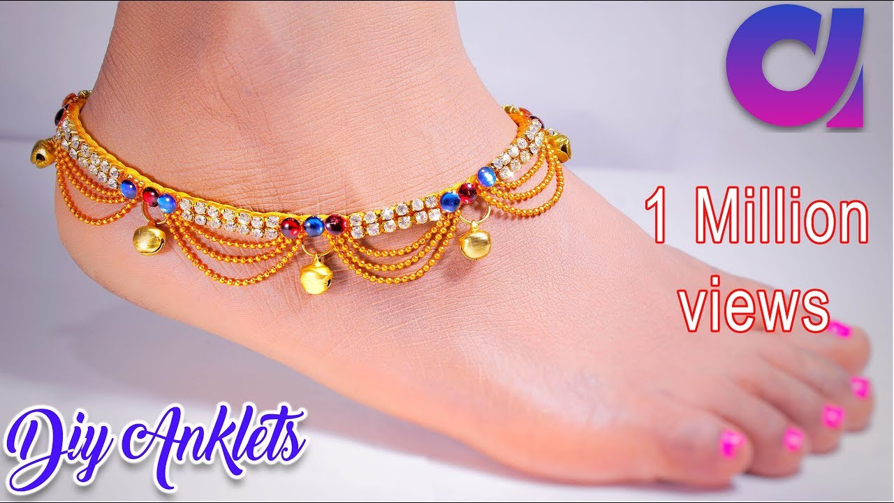 Anklet Thread
 How to make silk thread anklets at home