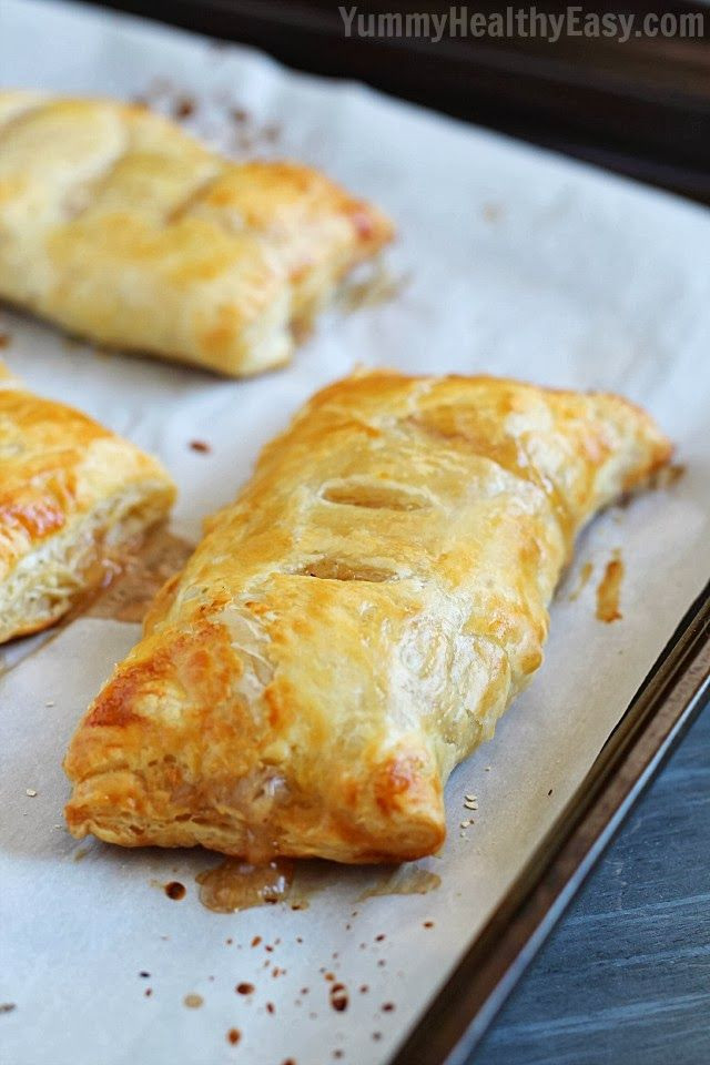 Apple Pie With Puff Pastry
 Apple Hand Pies flaky puff pastry squares filled with