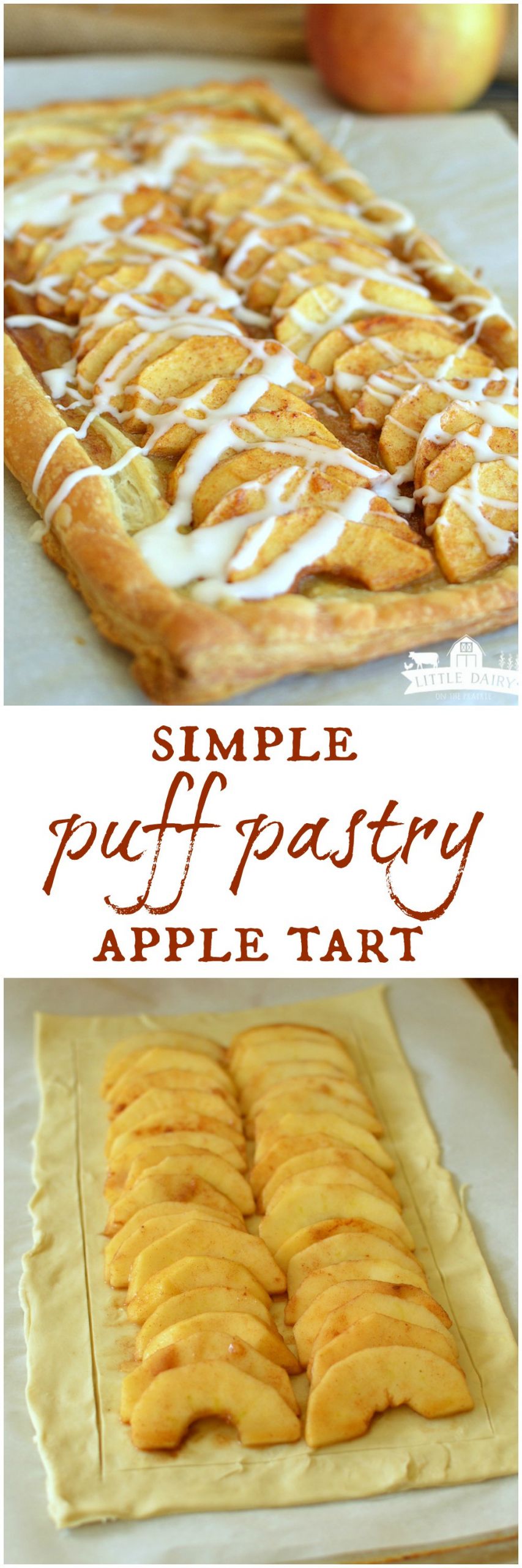 Apple Pie With Puff Pastry
 Simple Puff Pastry Apple Tart Little Dairy the Prairie