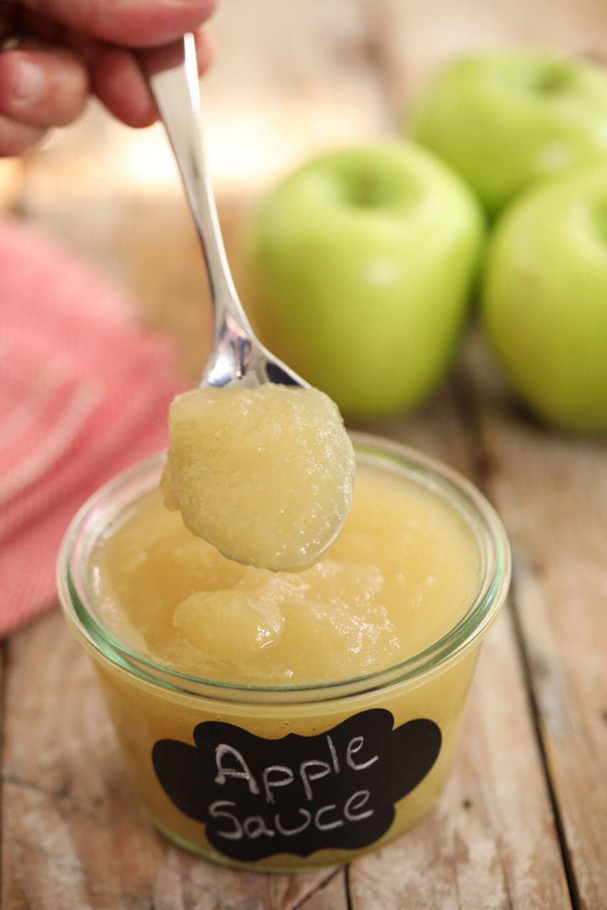 Apple Sauce Recipes
 Homemade Applesauce Recipe & Video Gemma s Bigger