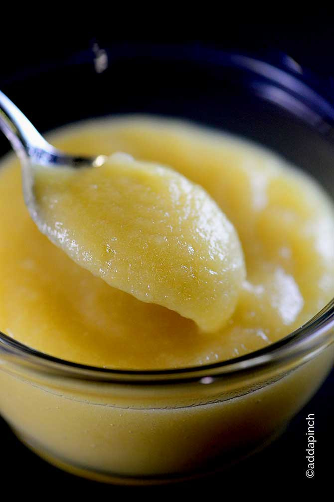 Apple Sauce Recipes
 Homemade Applesauce Recipe Add a Pinch