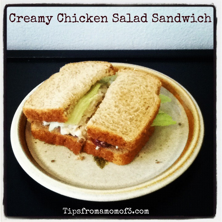 Arby Pecan Chicken Salad Sandwich
 Tips From A Mom of 3 Creamy Chicken Salad Sandwich Recipe