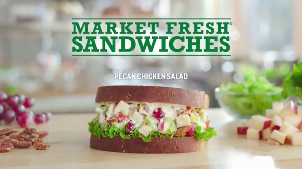 Arby Pecan Chicken Salad Sandwich
 Arby s Pecan Chicken Salad Market Fresh Sandwich TV