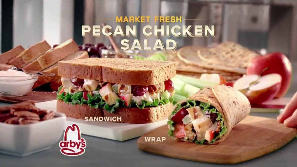 Arby Pecan Chicken Salad Sandwich
 Arby s Market Fresh Pecan Chicken Salad TV Spot iSpot
