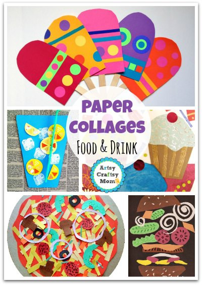 Art N Crafts For Toddlers
 70 Paper Collage Art Ideas that kids will love