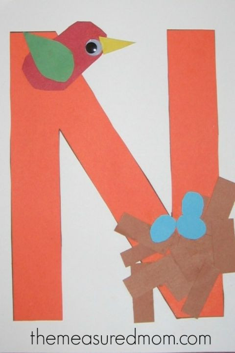 Art N Crafts For Toddlers
 Letter N Crafts for Preschoolers