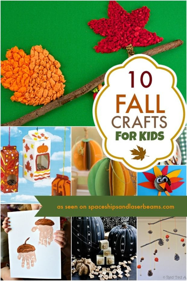 Art N Crafts For Toddlers
 10 Fall Themed Crafts for Kids Spaceships and Laser Beams