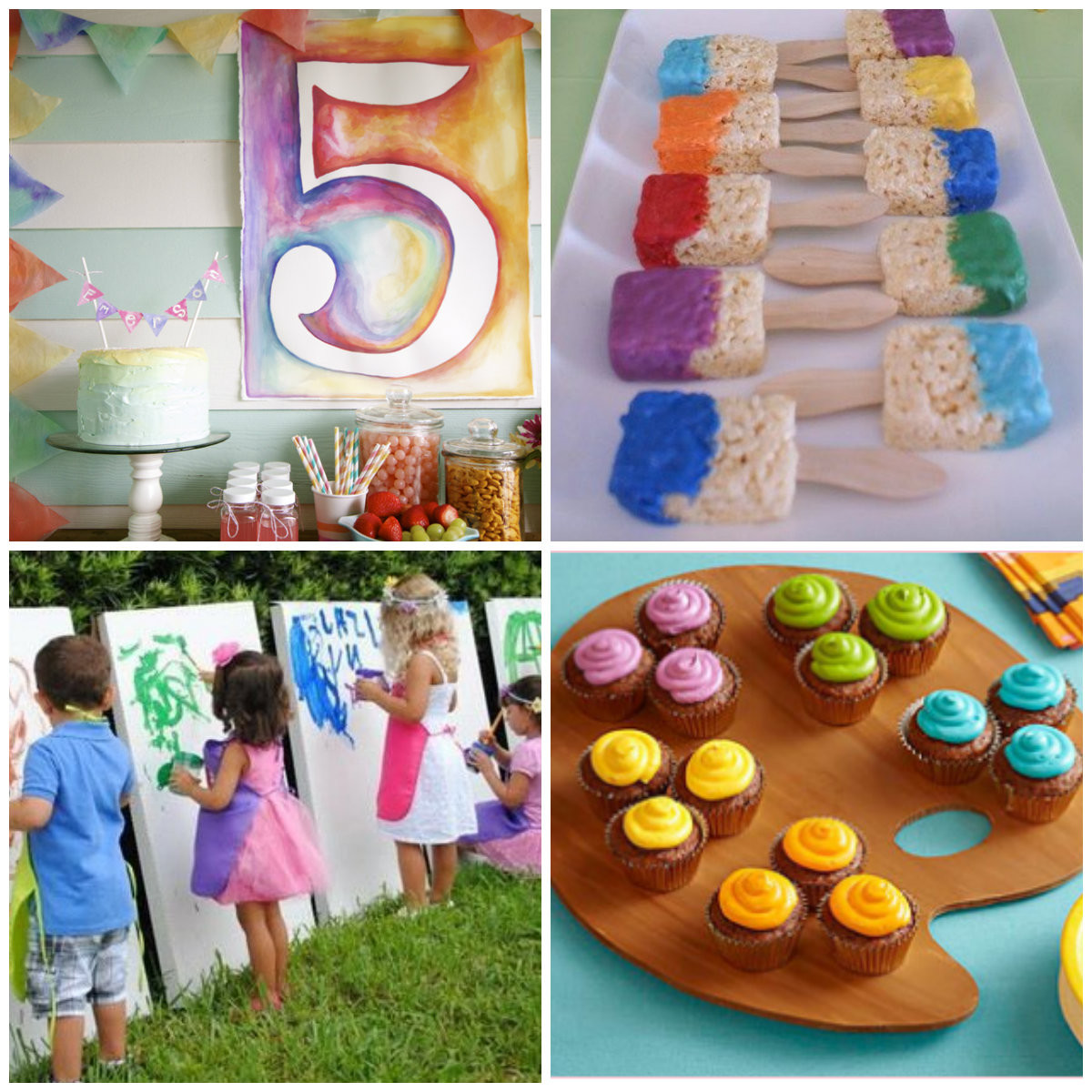 Art Party Food Ideas
 Cute birthday party ideas for kids