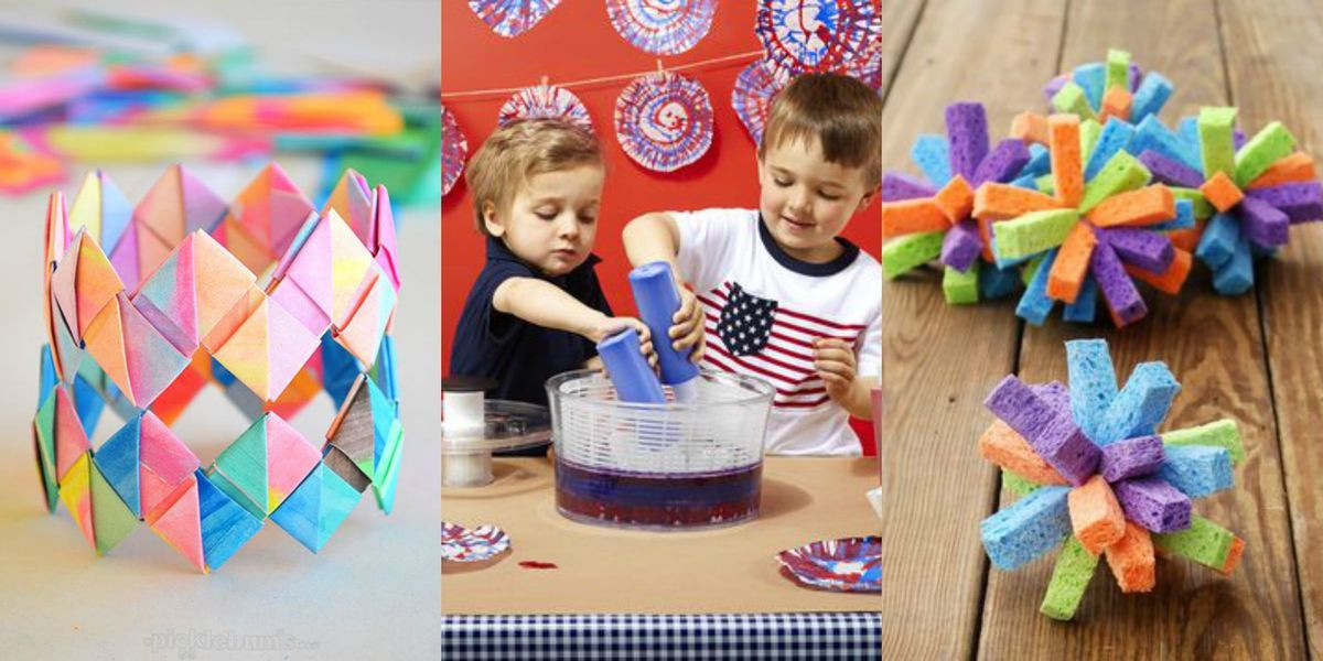 Art Projects For Kids At Home
 40 Fun Activities to Do With Your Kids DIY Kids Crafts
