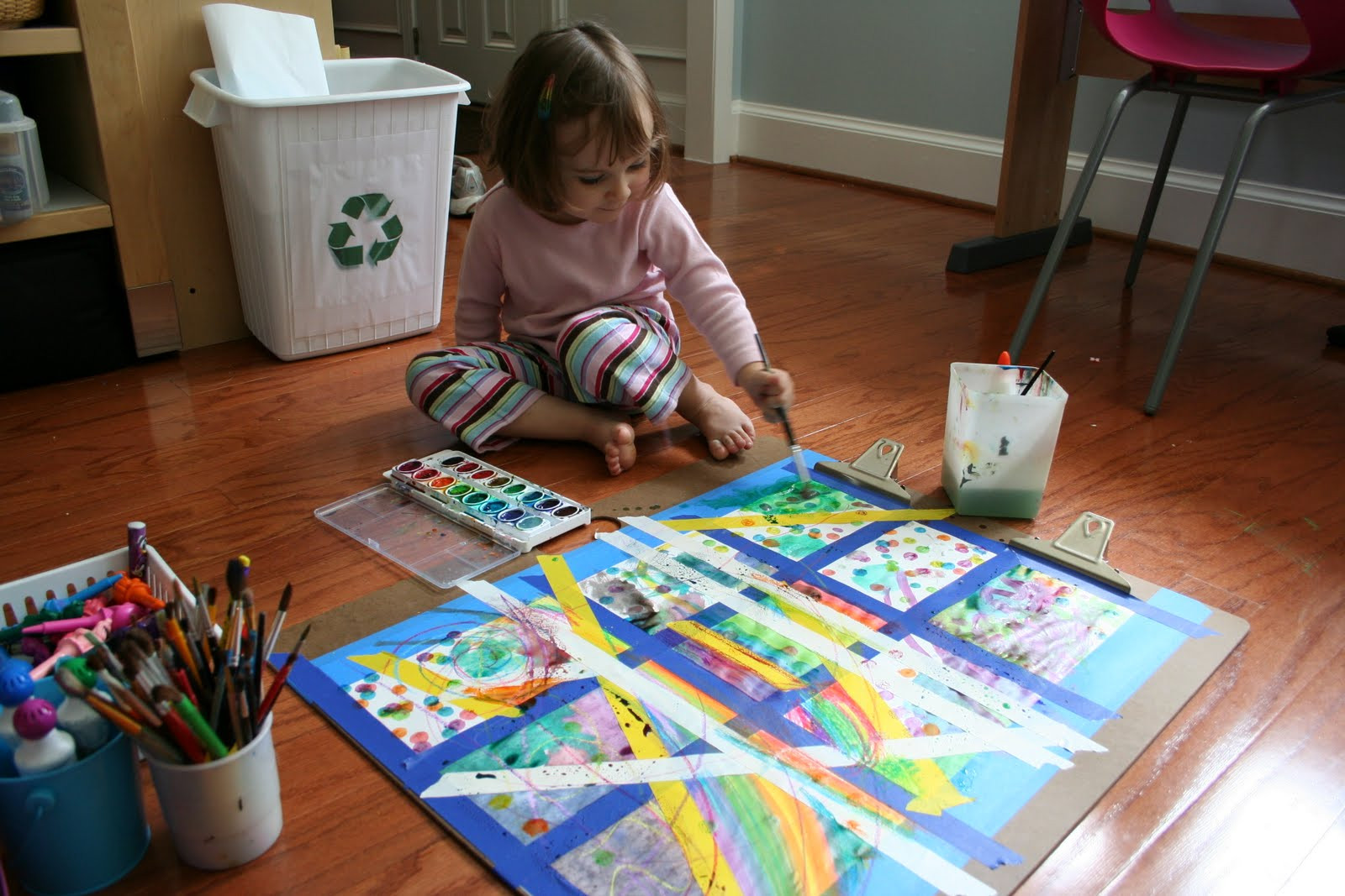 Art Projects For Kids At Home
 Pink and Green Mama Making Art At Home My Favorite Art