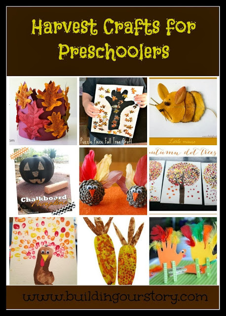 Arts And Craft Ideas For Preschoolers
 Harvest Crafts for Preschoolers