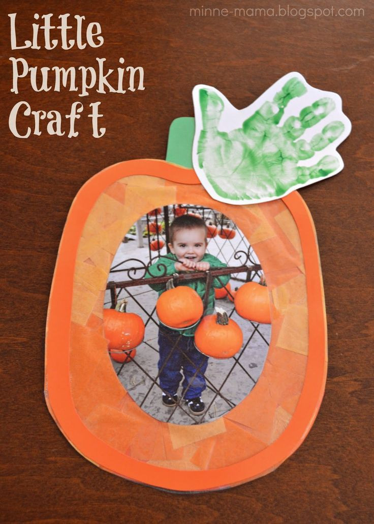 Arts And Craft Ideas For Preschoolers
 Little Pumpkin Craft