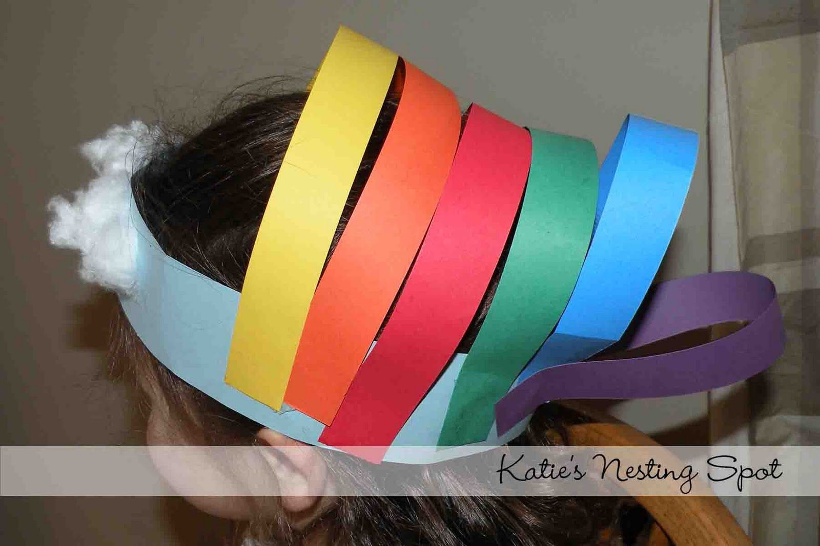 Arts And Craft Ideas For Preschoolers
 Katie s Nesting Spot Rainbows Everywhere Preschool Art