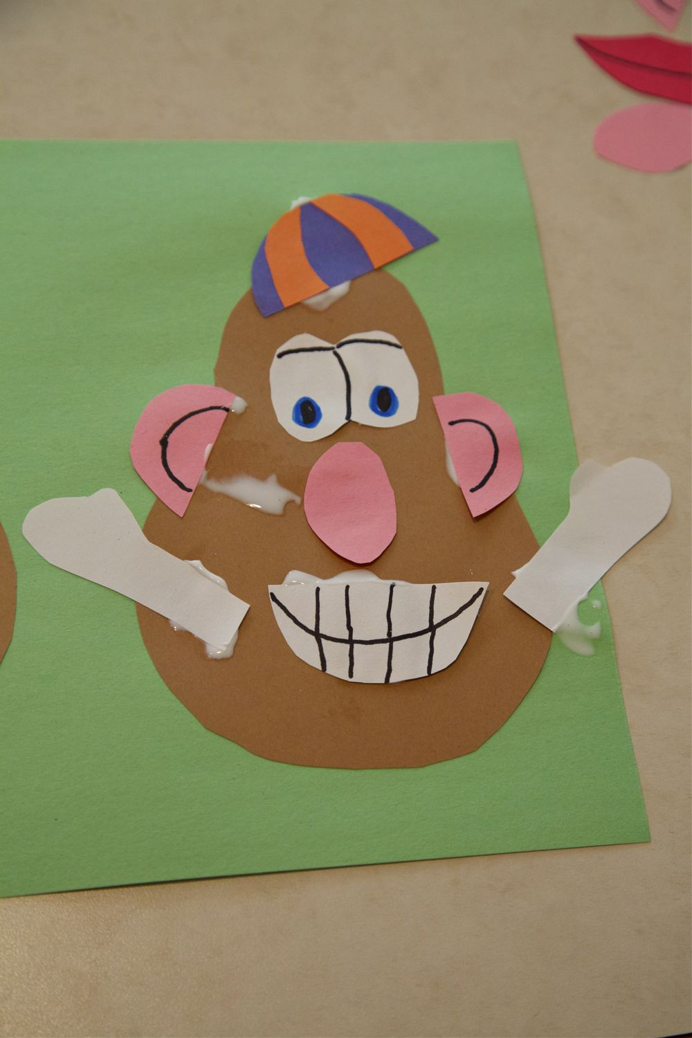 Arts And Crafts Activities For Preschoolers
 Toddler Craft Activity Mr Potato Head