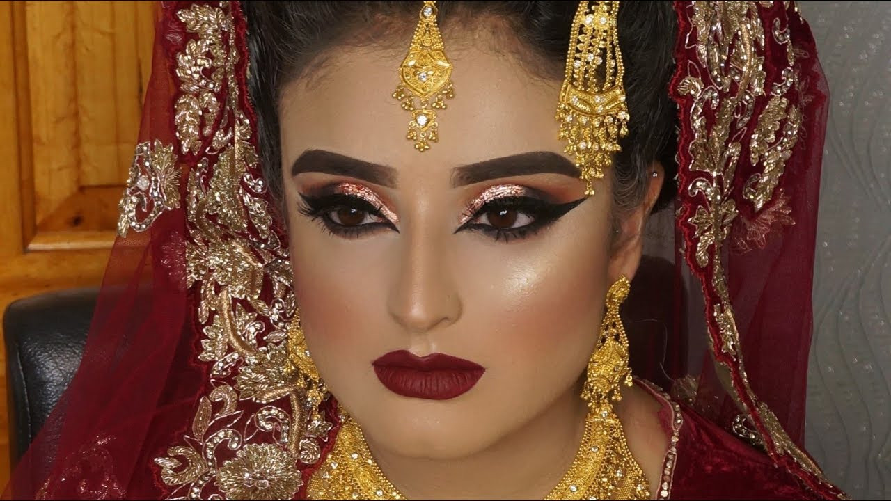 Asian Wedding Makeup
 Real Bride Asian Bridal Traditional Makeup
