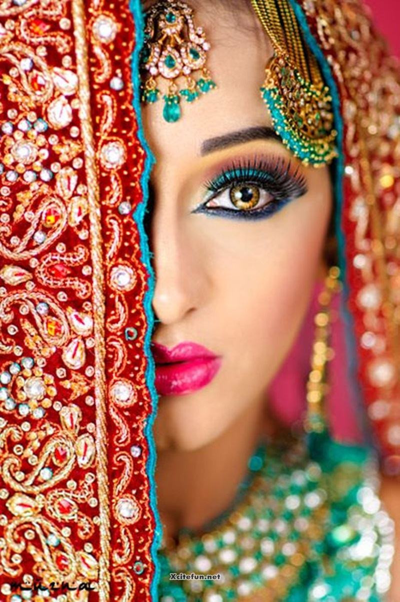 Asian Wedding Makeup
 Asian Bridal Eye Makeup Jewelry And Hairstyle