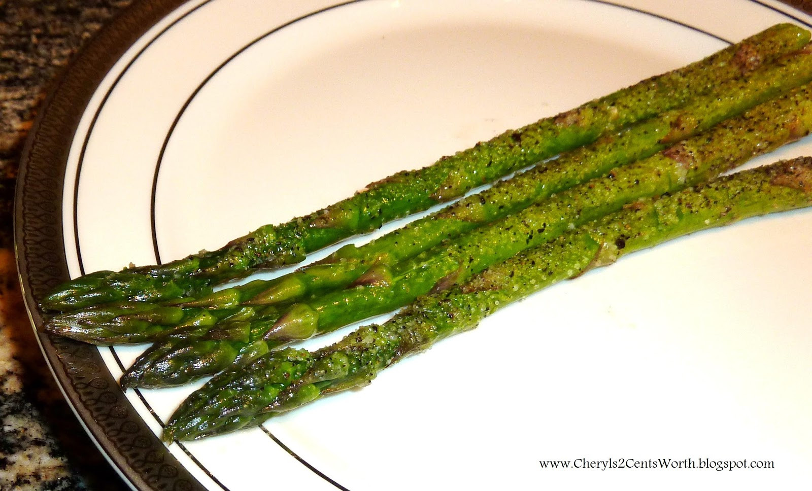 Asparagus In The Microwave
 Cheryl s 2 Cents Worth Quick Easy Asparagus Cooked in