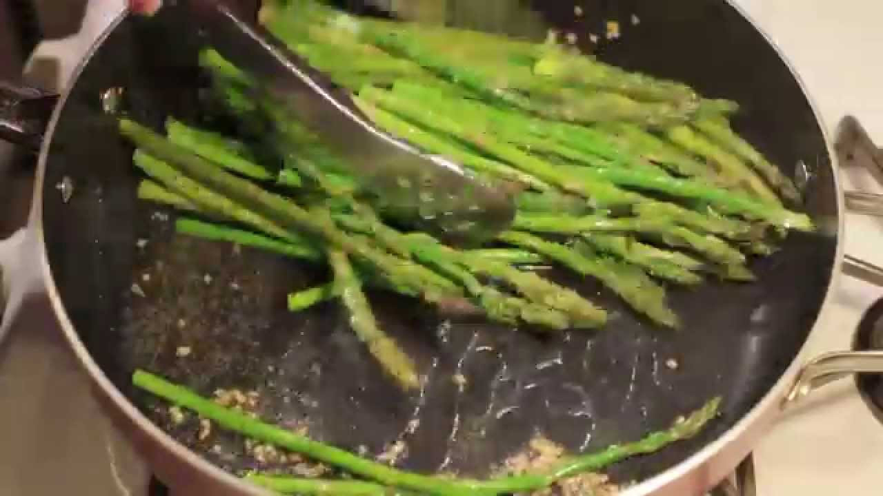 Asparagus In The Microwave
 How to Cook Asparagus in a Pan