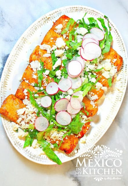 Authentic Mexican Enchiladas Rojas
 Red Enchiladas Recipe Receta de Enchiladas Rojas Easy