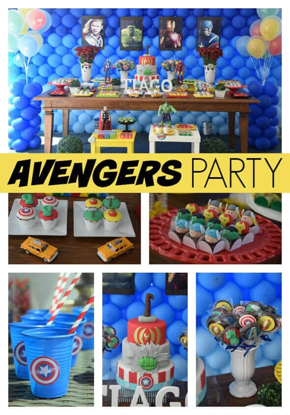 Avengers Birthday Party
 13 Best Boy s Birthday Party Ideas Spaceships and Laser