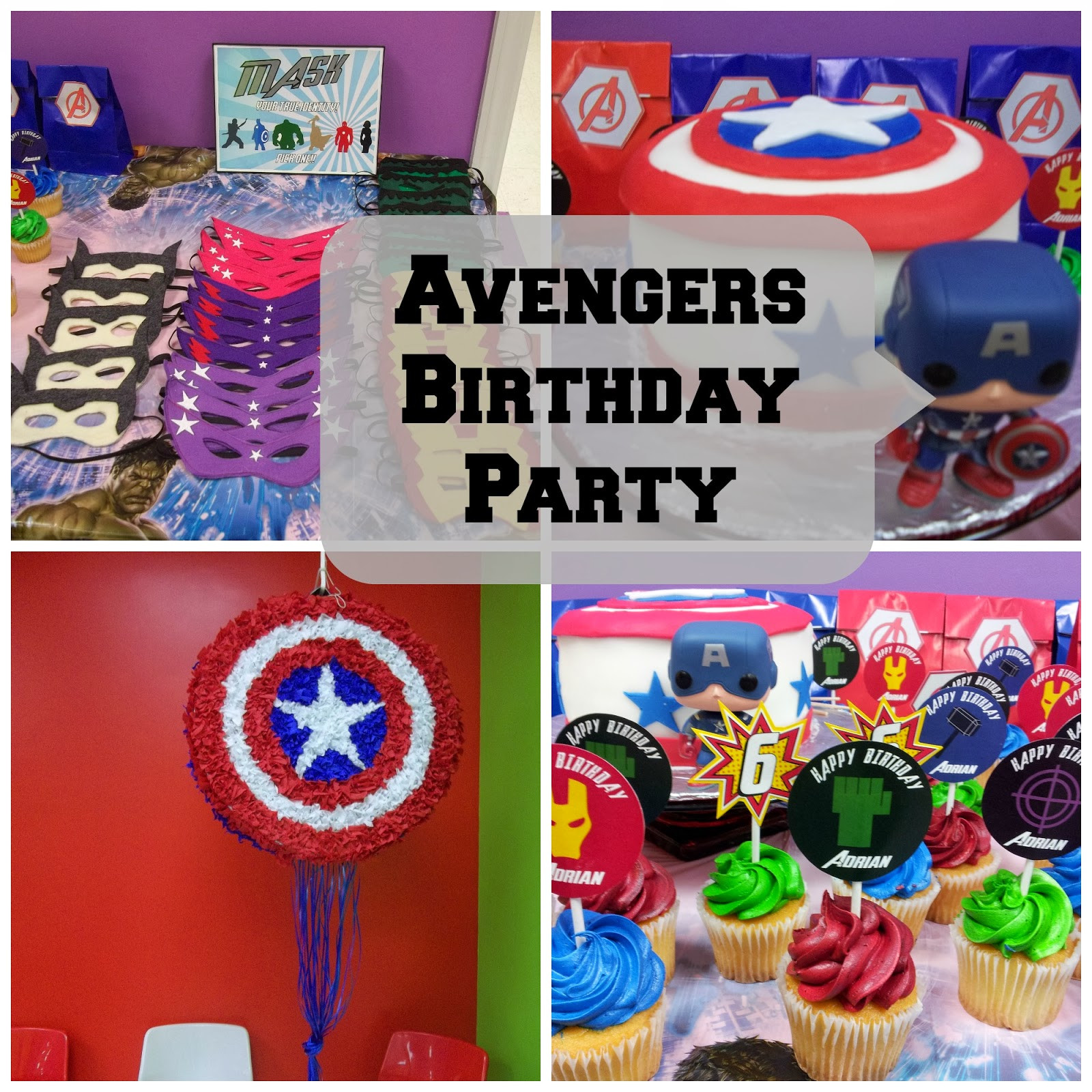 Avengers Birthday Party
 Second Chances Girl a Miami family and lifestyle blog