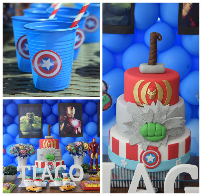 Avengers Birthday Party Supplies
 Kara s Party Ideas Avengers Themed Birthday Party