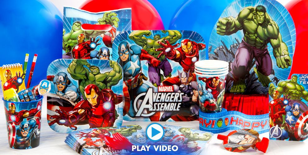Avengers Birthday Party Supplies
 Avengers Party Supplies Avengers Birthday Party City