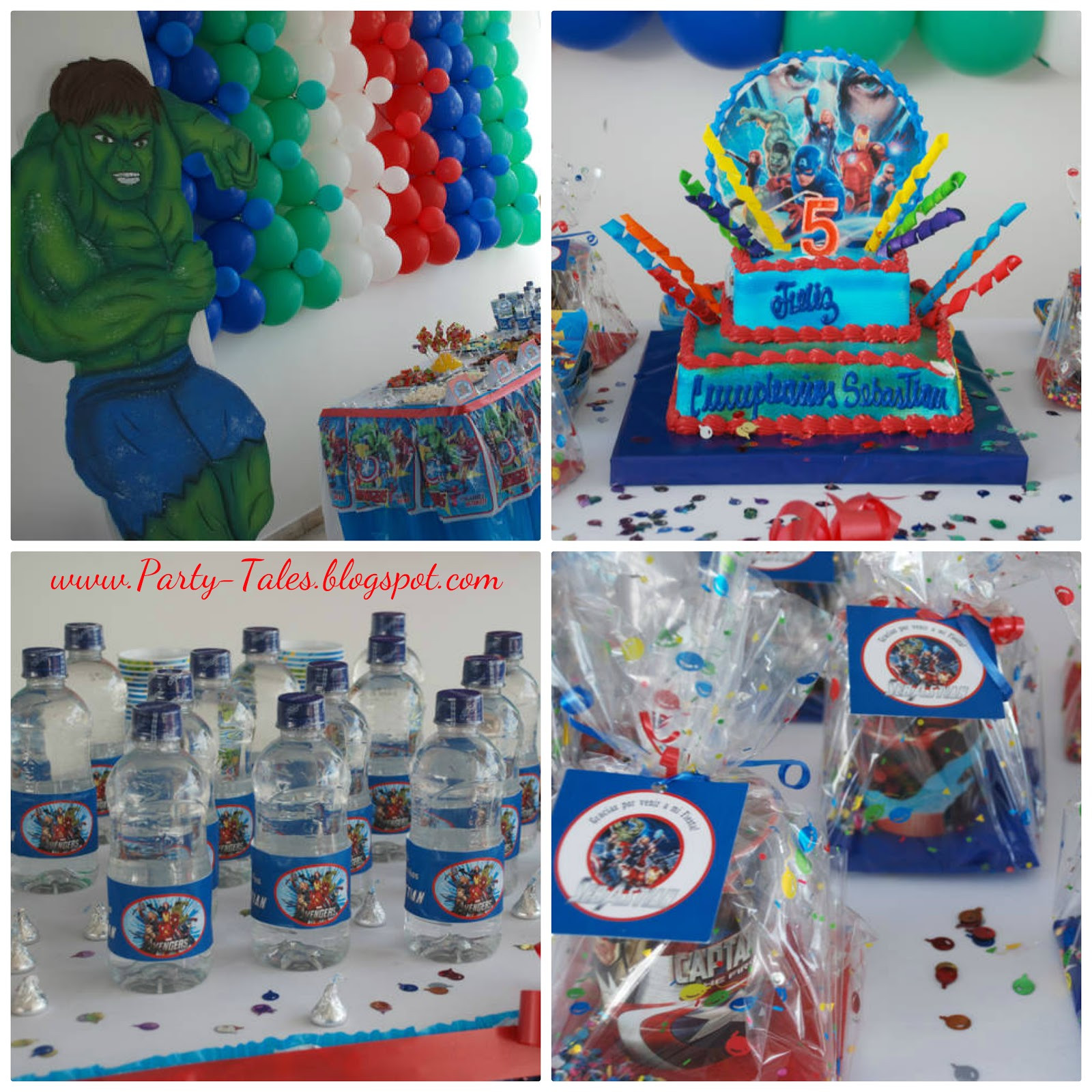 Avengers Birthday Party
 Party Tales Birthday Party The Avengers