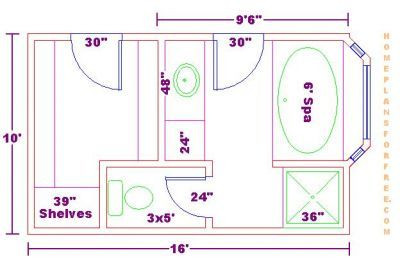 Average Master Bathroom Size
 Master Bath Floor Plans with Dimensions