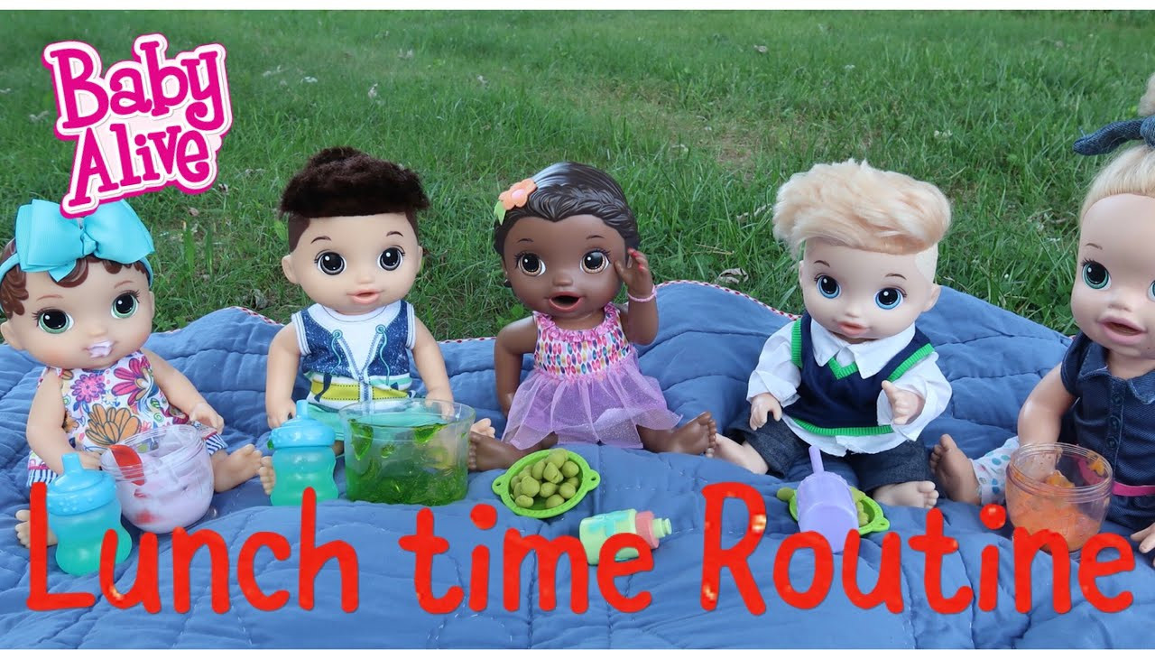 Baby Alive Food DIY
 BABY ALIVE Lunch Time Routine DIY baby alive Doll food
