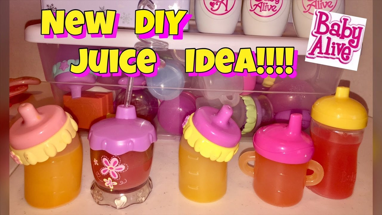 Baby Alive Food DIY
 DIY Baby Alive JUICE ALTERNATIVE without using markers or